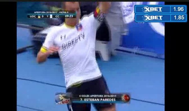 Esteban Paredes Goal - Universidad Concepcion vs Colo Colo 0-1 16.10.2016