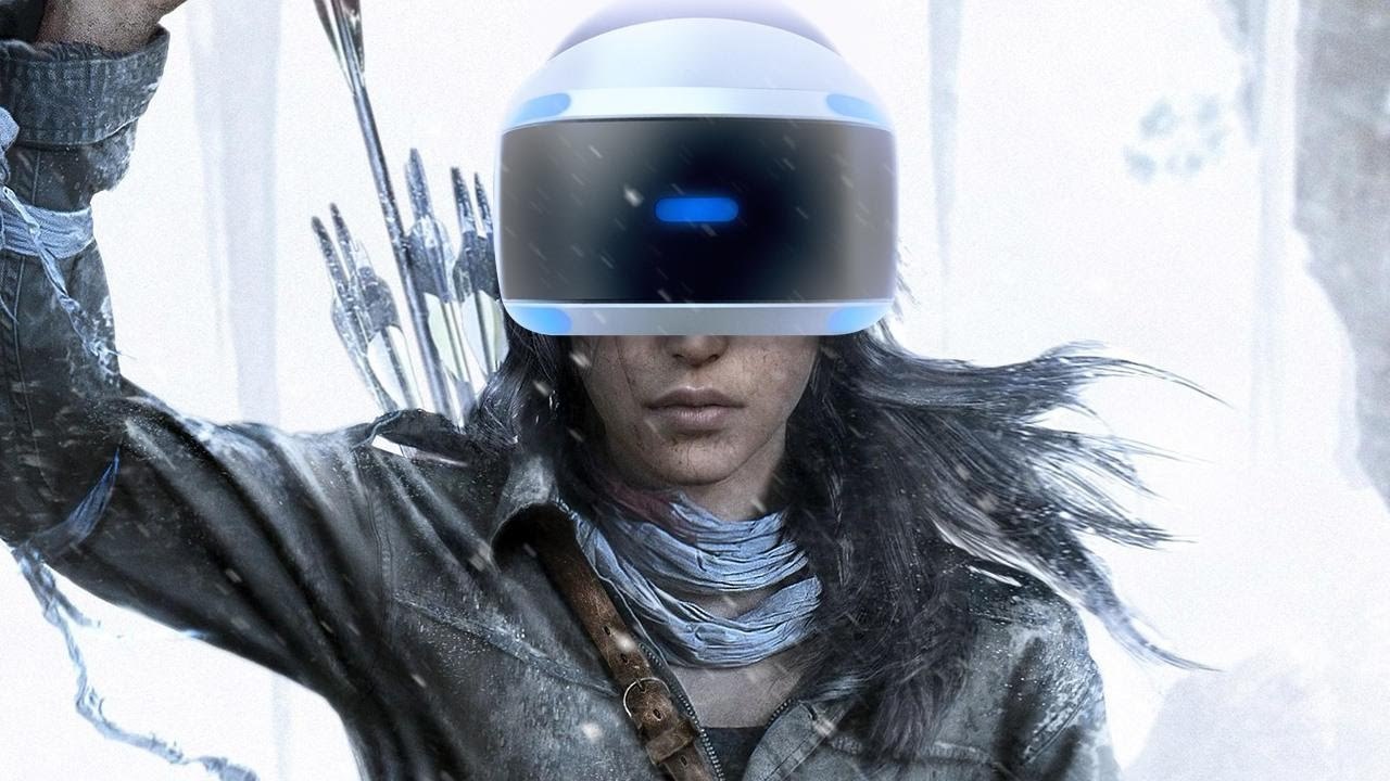 Test VR Brille Rise of the Tomb Raider