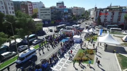 Şanlıurfa'da Uluslararası Göbeklitepe Yarı Maratonu Koşuldu