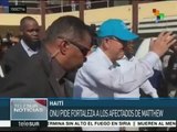 Ban Ki-Moon visita zonas afectadas por el huracán 