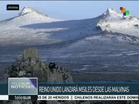 Reino Unido lanzará misiles desde las islas Malvinas