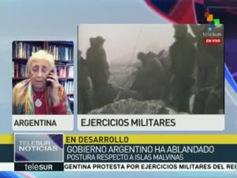 Stella Calloni: La base militar en las Malvinas amenaza a toda AL
