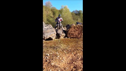 entrainement trial Coco