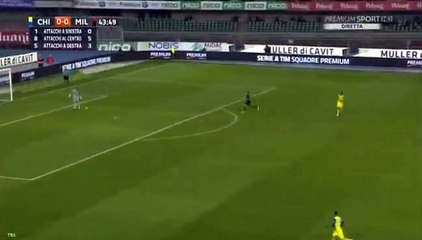 Juraj Kucka Goal 0-1 Chievo Verona vs AC Milan