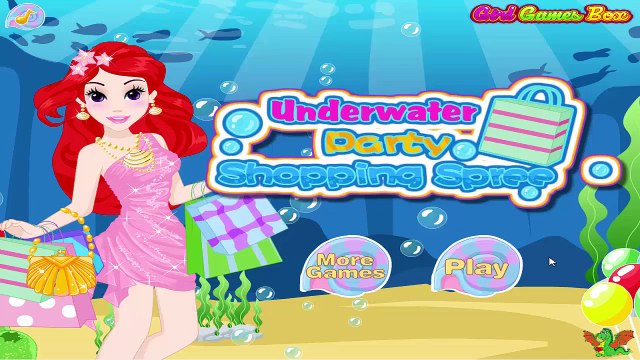 Underwater Party Shopping Spree Game - Dress Up Video Games For Girls