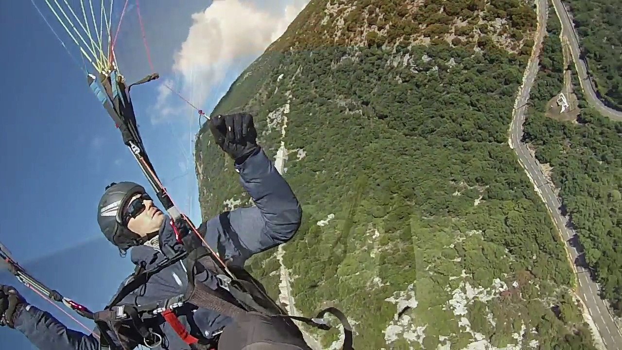 In the clouds