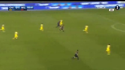 M'Baye Niang Goal 0-2 Chievo vs Milan
