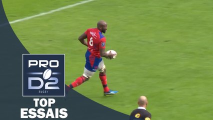 TOP Essais de la J7 – PRO D2 – Saison 2016-2017