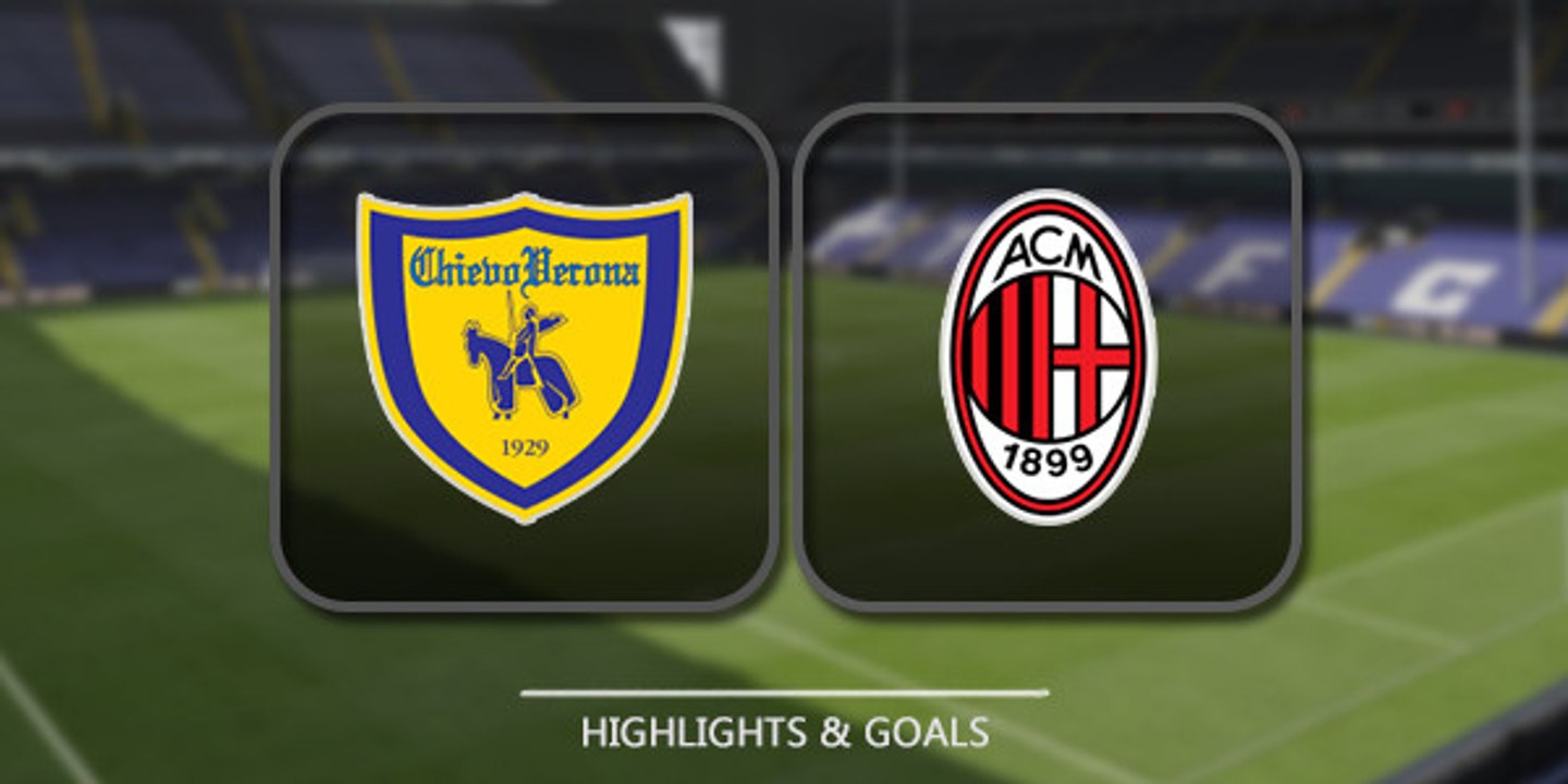 Chievo Verona vs AC Milan 1-3 All Goals & Highlights [16.10.2016]  Serie A