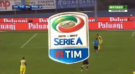 (Own goal) Dainelli D. - AC Chievo 1-3 AC Milan - 16.10.2016