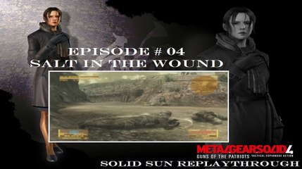 Metal Gear Solid 4 (Act 2) - Solid Sun RePlaythrough [04/09]