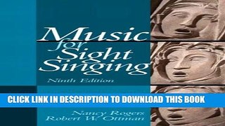 [EBOOK] DOWNLOAD Music for Sight Singing (9th Edition) READ NOW