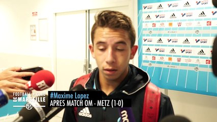 OM - Metz (1-0) : La réaction de  Maxime Lopez