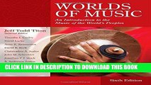 [EBOOK] DOWNLOAD Worlds of Music: An Introduction to the Music of the World s Peoples READ NOW