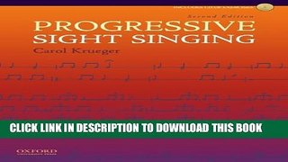 [EBOOK] DOWNLOAD Progressive Sight Singing READ NOW