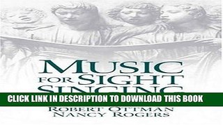 [EBOOK] DOWNLOAD Music for Sight Singing (7th Edition) GET NOW