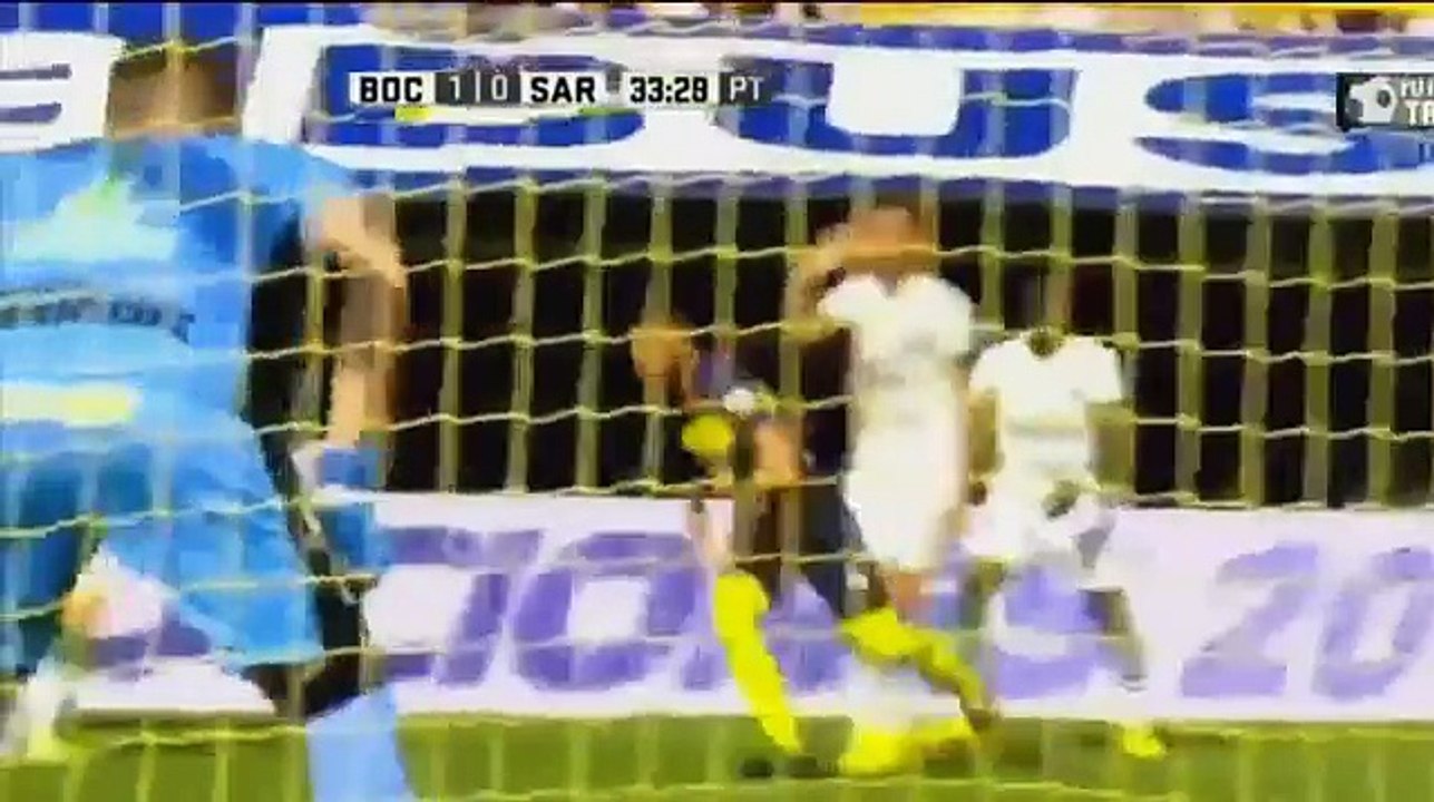 Boca Juniors 2 x 0 Sarmiento J - Fecha 6 - Liga Argentina - Los goles
