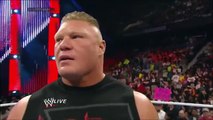 Batista Returns Final Raw-Gets Attacked By Brock Lesnar 2013