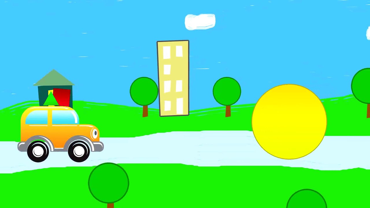 Çizgi film - Akıllı araba - Şekiller (Bölüm 1)