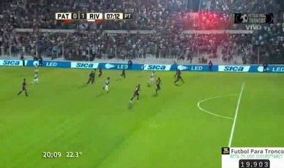 0-1 Sebastian Driussi Goal - Patronato vs River Plate 16.10.2016 Argentina Primera Divison