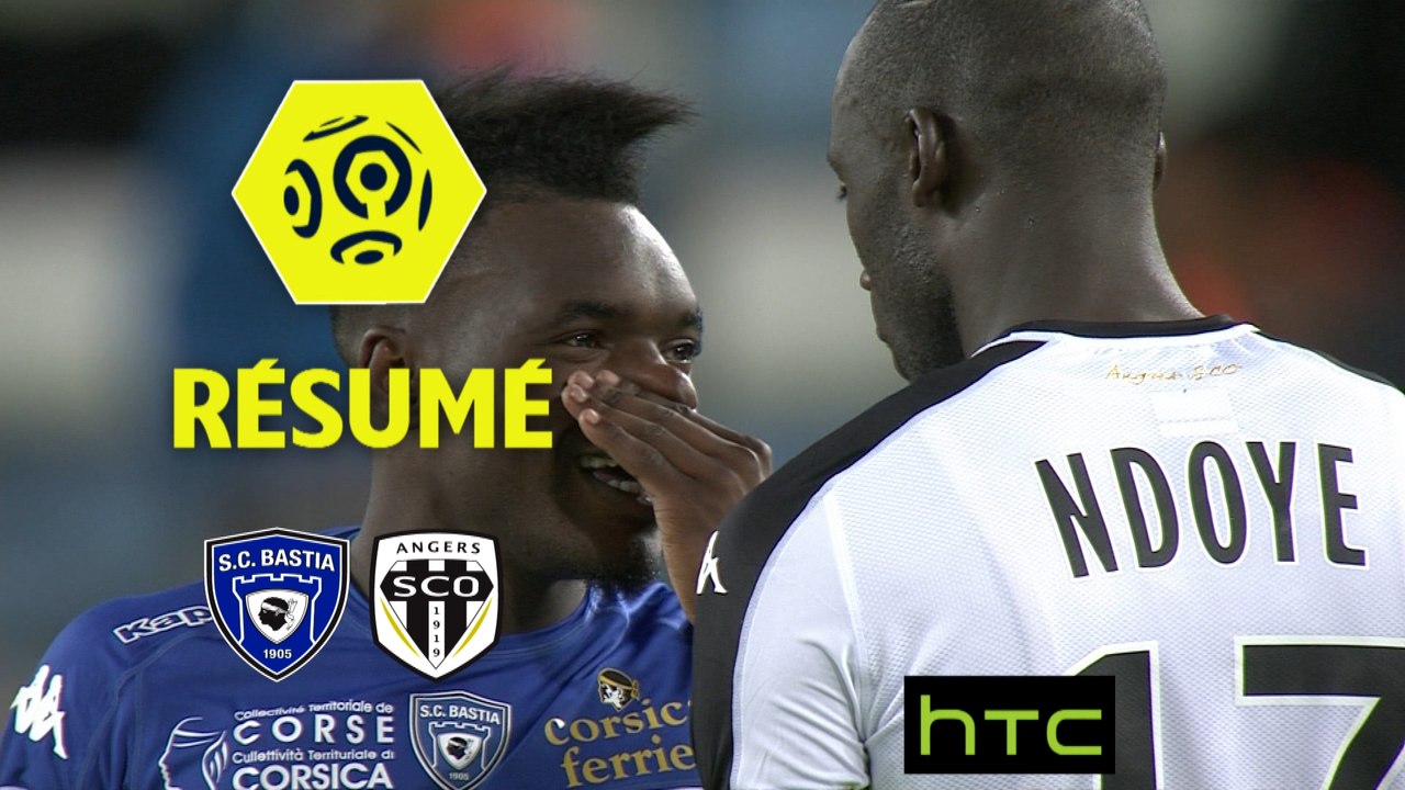 SC Bastia - Angers SCO (1-2)  - Résumé - (SCB-SCO) / 2016-17