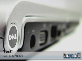 Test du Dell XPS M1330 par Best of Micro