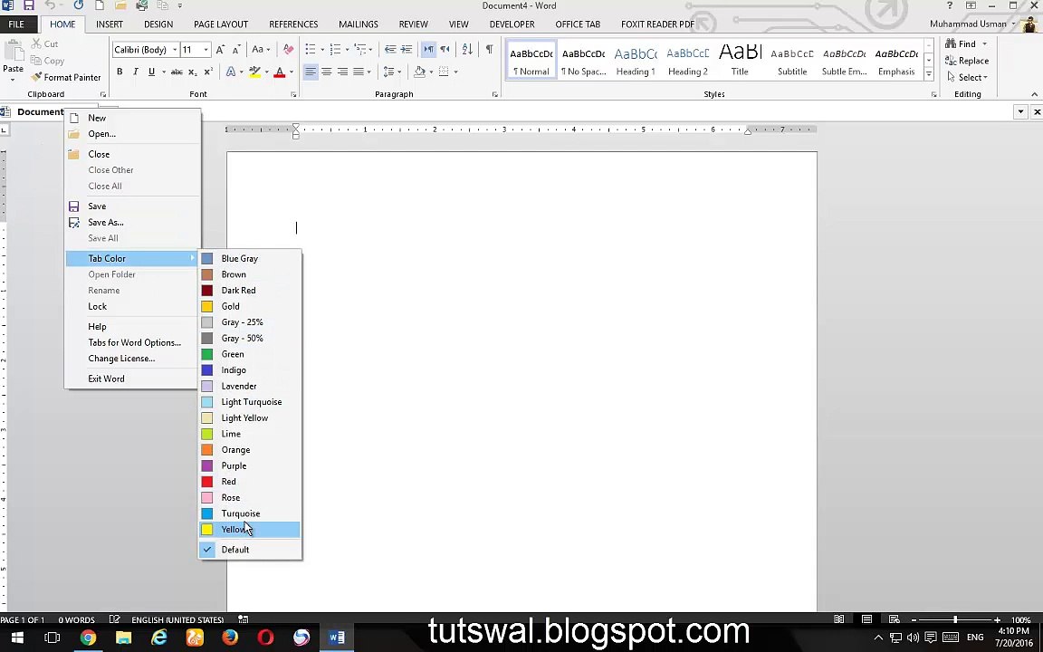 MS - Microsoft - Word 2013 Complete Training Part 10 Interface