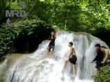 WATERFALL SHOWER!  Amazing Waterfall showers in Vietnam