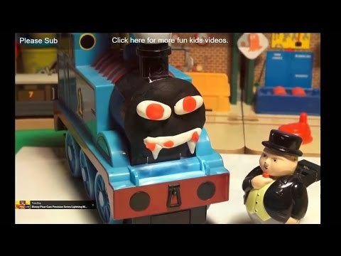 Thomas and Friend Halloween Special with Haunted Mine Play Set, Pumpkins and Play Doh
