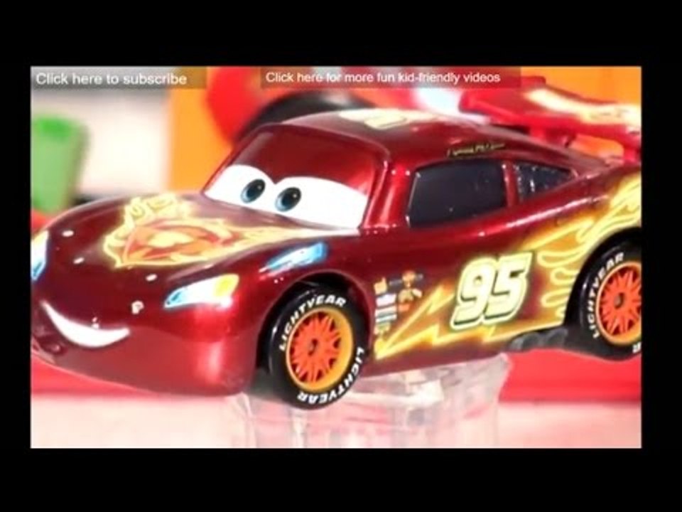 The Pixar Cars Live Stream with Lightning McQueen Cars and Mater with Cars 2 Race Cars