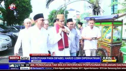 Peduli Kaum Difabel, Sandiaga Uno Siapkan Ramp