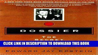 [Read PDF] Dossier: The Secret History Of Armand Hammer Ebook Online