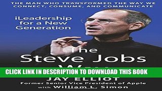 [Read PDF] The Steve Jobs Way: iLeadership for a New Generation Ebook Free