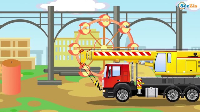 Грузовик Мультфильмы про машинки Новые мультфильмы. Строительные машинки для детей