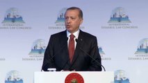 Cumhurbaşkanı Erdoğan, Uluslararası Istanbul Hukuk Kongresi'nde Konuştu