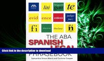 EBOOK ONLINE The ABA Spanish Legal Phrasebook FREE BOOK ONLINE