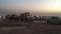 ABD Ordusuna Ait Zırhlı Birlikler, Musul'a Ilerliyor
