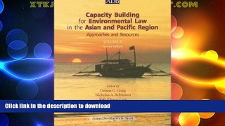 FAVORITE BOOK  Capacity Building for Environmental Law in the Asian and Pacific Region: