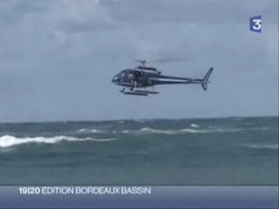 Helicoptère de gendarmerie - France 3 Bordeaux
