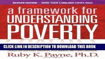 [PDF] A Framework for Understanding Poverty; A Cognitive Approach Popular Online