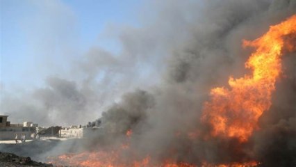 Deaş, Uçakların Görüş Alanını Daraltmak İçin Ham Petrolü Ateşe Verdi