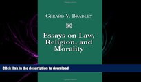 FAVORIT BOOK Essays on Law, Religion, and Morality READ EBOOK