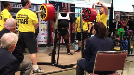 Soulever 455kgs : record du monde par Ray Williams