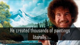 13 Weird Things About PBS Icon Bob Ross