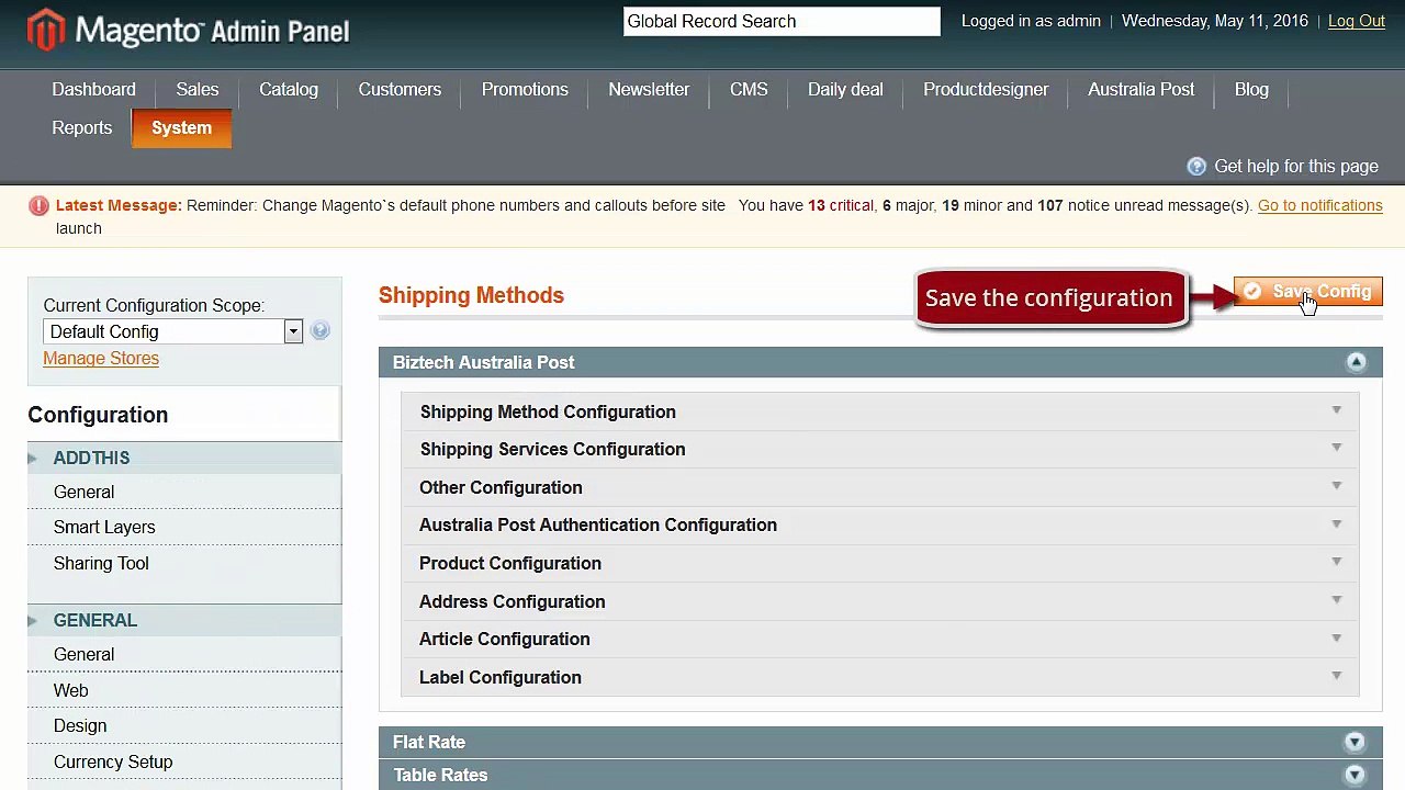 Australia Post Shipping, Tracking and Shipment - Magento Extension by Biztech Store
