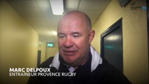 Nevers / Provence Rugby : réaction de Marc Delpoux