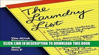 [EBOOK] DOWNLOAD The Laundry List: The ACoA Expereince GET NOW