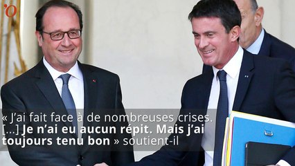 François Hollande se justifie : « j’ai toujours tenu bon »