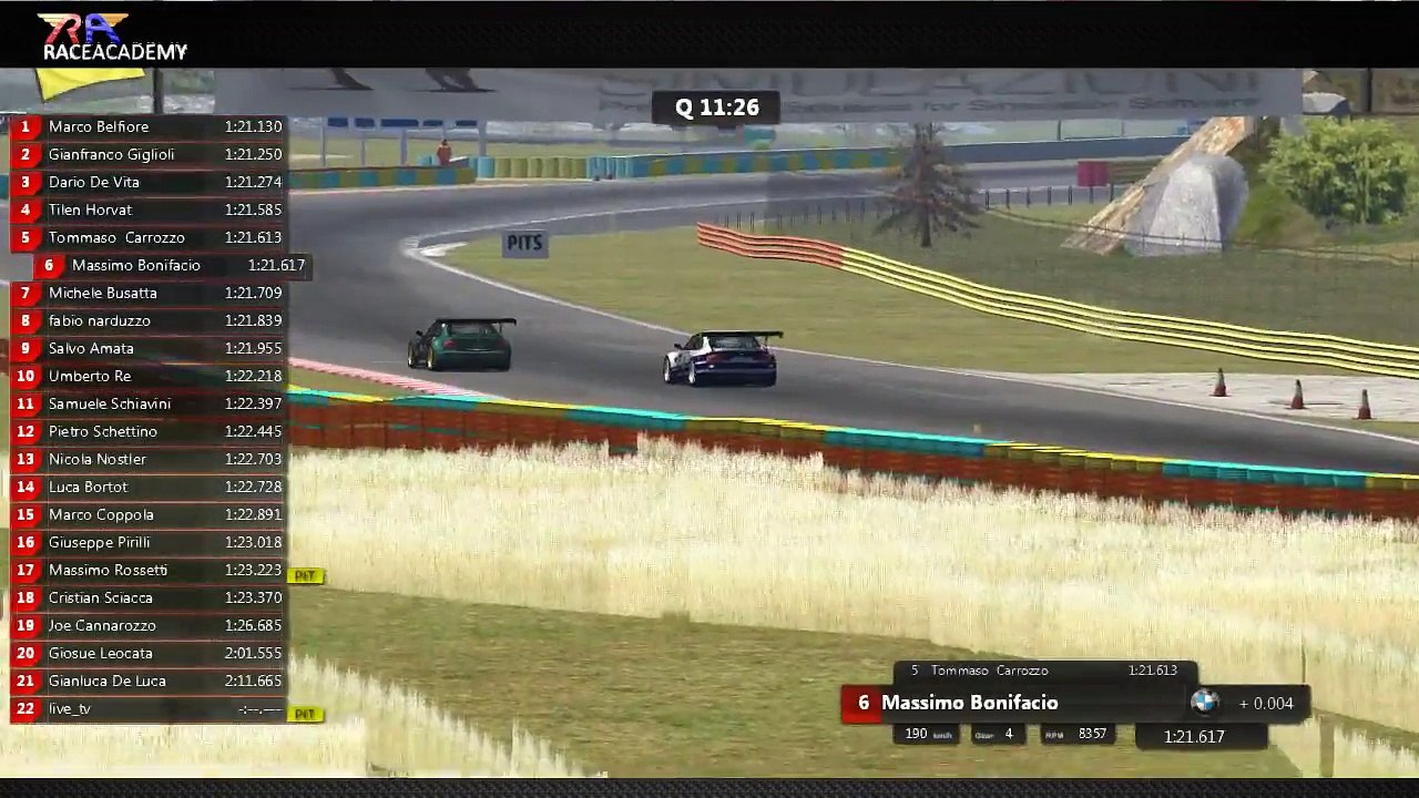[RaceAcademy - Assetto Corsa] RA - BMW GT2 2016 - Round 2