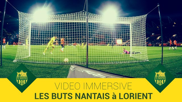 Immersion : les buts nantais vus de la cage lorientaise